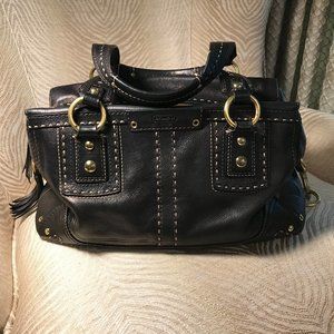 SOLD: COACH Hamptons Vintage Leather Satchel
